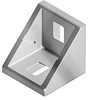 Bracket 20, Die Cast Aluminium, Profile 20, Slot 6
