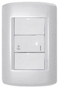 A7B10000005900 Placa 3 Ventanas, Sin Soporte (chasis) Color Blanco
