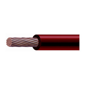 Cable flexible, calibre 14AWG, Rollo 100Mts, Color rojo