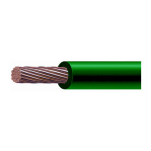 Cable flexible, calibre 14AWG, Rollo 100Mts, Color verde