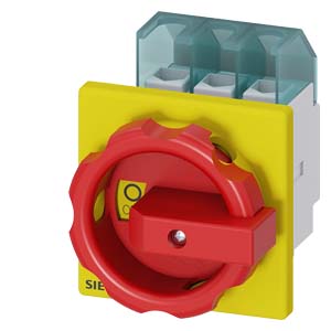 P. Emerg. 3 Polos Iu=25, P/Ac-23A A 400V=9,5Kw Fijacion Frontal Fijacion En Cuatro Taladros Mando Girat.Rojo/Amar.(P.Emerg