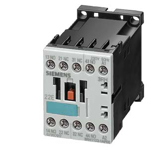 3RH1122-1BG40 Contactor Auxiliar, 2Na+2Nc, Dc 125 V, Conexion Por Tornillo, Tam. S00