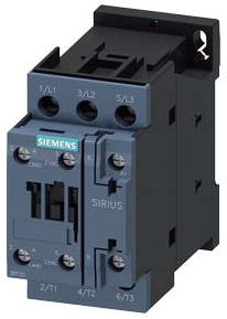 3RT2026-1AC20 Contac., Ac-3, 11Kw/400V, 1Na+1Nc, Ac 24V 50/60Hz, 3Pol, Tamano S0 Bornes De Tornillo