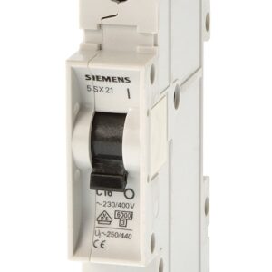 A7B10000078524 Interruptores Termomagneticos 5Sx2 14Ka (Montaje En Riel Din) Tensión Mín. Ca/Cd 24 V. Máx Ca 440 V. Max 60V/Polo 60 Hz Un Polo 32A (Se Vende En Multiplos De 5 Pzas) Costo Por Unidad, Curva C