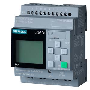 6ED10521CC010BA8 Logo! 24Ce, Mod. Logico,Display Al/E/S: 24V/24V/24V Trans., 8Ed(4Ea)/4Sd,Mem. 400 Bloques, Ampliable Modularmente,Ethernet Web-Server Integr., Datalog, Tarjeta Micro Sd Estandar Para Logo! Soft Comfort >= V8 Proyectos Antiguos Ejecutables