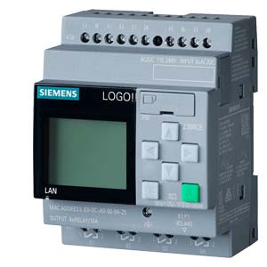 6ED10521FB000BA8 Logo! 230Rce, Mod. Log., Displ. Al/E/S: 115V/230V/Rele 8 Ed/4 Sd, Mem. 400 Bloques Ampliable Modularmente,Ethernet Web-Server Integr., Datalog, Tarjeta Micro Sd Estandar Para Logo! Soft Comfort >= V8 Proyectos Antiguos Ejecutables
