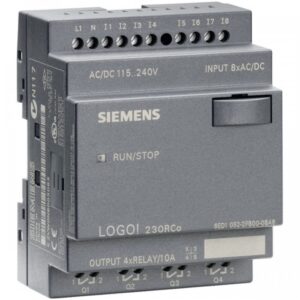 6ED10522FB000BA6 Logo! 230Rco, Logic Module,Pu/I/O: 230V/230V/Relay,8Di/4Do; W/O Display,Memory 200 Blocks,Expandable With Extra Modules230V Ac/Dc