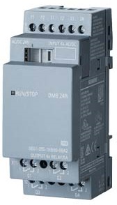 6ED10551HB000BA2 Logo! Dm8 24R Mod. Ampliacion, Al/E/S: 24V/24V/Rele, 2 Modulos 4 Ed/ 4 Sd, Ac/Dc/Npn Input Para Logo! 8