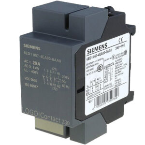 6ED10574EA000AA0 Logo! Contact 230 Modulo P/ Conmutar Direct. Consumidores Ohmicos Hasta 20A Y Motores Hasta 4 Kw, 230V Ac, 3 Na + 1 Nc Ean: 4025515050759