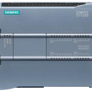 6ES72141BG400XB0 Simatic S7-1200, Cpu 1214C, Cpu Compacta, Ac/Dc/Reles, E/S Integradas: 14 Di 24Vdc; 10 Do Reles 2A; 2 Ai 0 - 10V Dc, Alimentacion: Ac 85 - 264 V Ac Bei 47 -63 Hz, Memoria De Programa/Datos 75 Kb