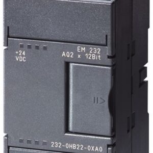 6ES72320HB220XA0 Simatic S7-200, Mod. S Analog. Em 232, Solo Para Cpu S7-22X 2 Sa, +/- 10V Dc, Convertidor De 12 Bits