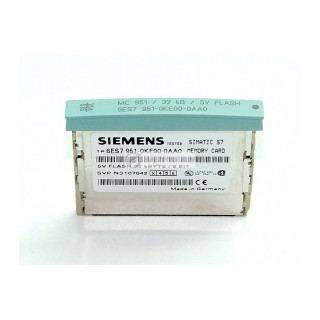 6ES79511KH000AA0 Simatic S7, Memory Card Para S7-300, Formato Corto, 5V Flash-Eprom, 256 Kbytes