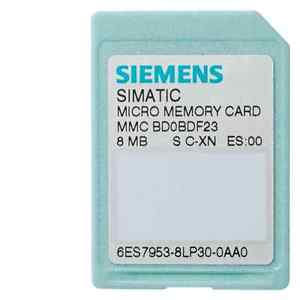 6ES79538LM310AA0 Simatic S7, Micro Memory Cardfor S7-300/C7/Et 200,3.3 V Nflash, 4 Mb