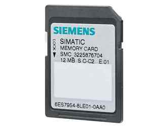 6ES79548LE020AA0 Simatic S7, Memory Card Para S7-1X00 Cpu/Sinamics, 3,3 V Flash, 12 Mbyte