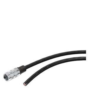 6GF34408BA2 Power-Io-Rs232-Kabel  For Mv 400 Units (Mlfb:  6Gf3440-0Cd10, ...-0Ge10,  ...-0Cd11,...-0Ge11,...-0Cd21)  M16 Preassembled One-Side,  Open End,  Length: 10M