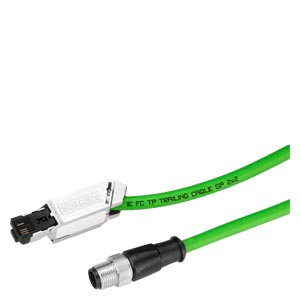 6GF3440-8BB1 Ethernet Cable M12/Rj45  For Mv 400 Units (Mlfb:6Gf3440-0Cd10, ...-0Ge10,.-0Cd11,..-0Ge11, ...-0Cd21)  Preassembled With M12 Connector  8-Pole And Rj45 Connector,  Length: 2M
