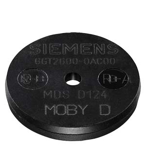 6GT26000AC10 Moby D / Rf300 Isomobile Data Memory Mds D124According Iso 15693;112 Byte Eeprom;For Expan. Temperaturerange Up To +180 Dgr/C;Ip 68, Button  D= 27 Mm X 4 Mm;Min. Order Quantity 20 Pcspedido Minimo 20 Piezas