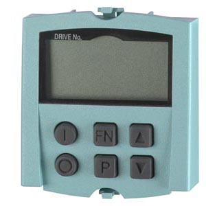 Sinamics S120 Basic Operator Panel Bop20 For
Electronic Controls Two-Line Display, 6 Keys
For Parameter Setting And Diagnostic  Information Suited For Control Units Cu305, Cu310, Cu320