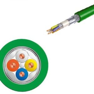 6XV18402AH10 Simatic Net,  Ie Fc Tp Standard Cable,Gp 2X2 (Profinet Tipo A), Cable De Instalacion Tp Para Conectar A Outlet Rj45 Fc, Para Aplicacion Universal 4 Hilos, Apantallado, Cat. 5, Venta Por Metros, Unidad De Suministro Max: 2000M Pedido Minimo 20