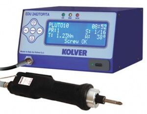 8 Program set programmable controller; torque and angle display, parts counFng, 15 I/O