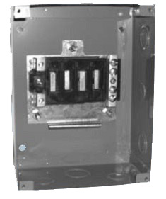 A7B93000001383 Centros De Carga Con Zapatas Generales QP 1 1 Fase  3 Hilos Uso Exterior 3R  4P Sobreponer  Ep404Ml100 S3R   A7B93000001383