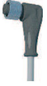 Connecting Cable M12 Radial (angulo 90) - Female, PUR coated, 3x 0.25mm², total length of 2m