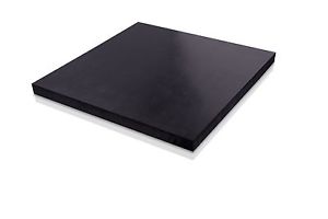 Uhmw Negro Antiestatico De 1/4"X4"X10"